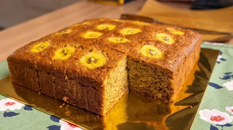 Resepi Kek Pisang Bakar Sukatan Cawan