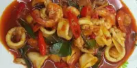 Resepi Sotong Paprik Simple dan Cara Masak Mudah