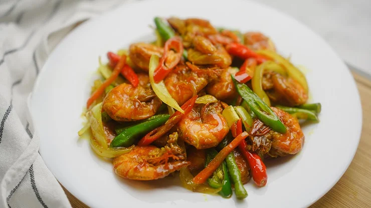 Resepi Udang Goreng Kunyit