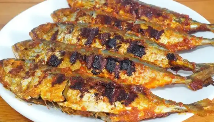 Resepi Ikan Kembung Bakar Air Fryer, Arang dan Sambal