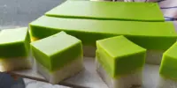 Resepi Kuih Seri Muka Sukatan Cawan, Mudah dan Sedap