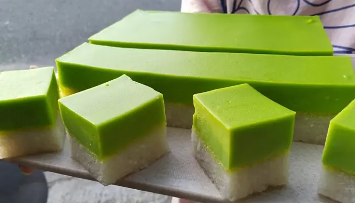 Resepi Kuih Seri Muka Sukatan Cawan, Mudah dan Sedap