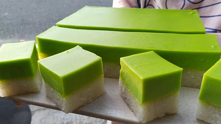 Resepi Kuih Seri Muka Sukatan Cawan