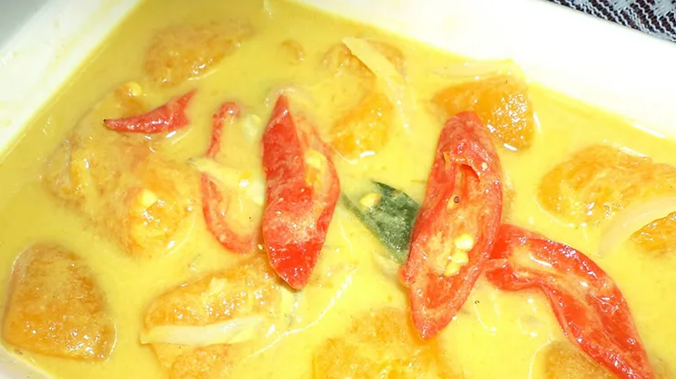 Resepi Labu Masak Lemak Simple