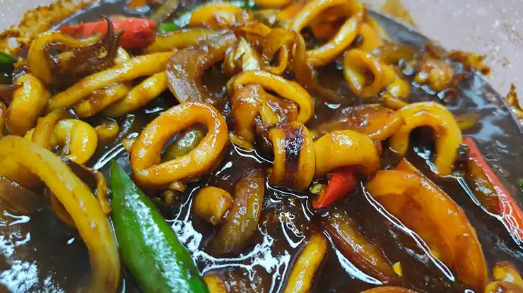 Resepi Sotong Masak Kicap