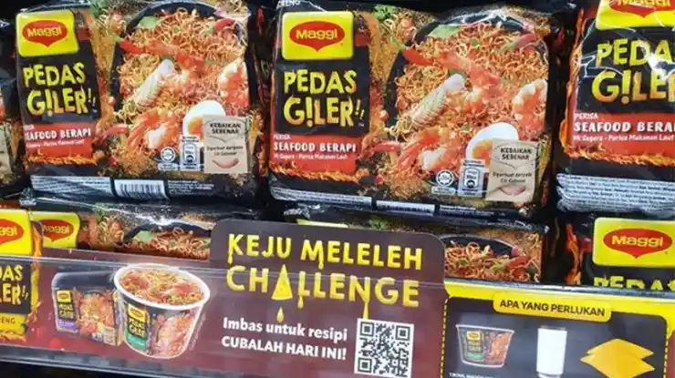 Senarai Harga Maggi Pedas Giler di Malaysia