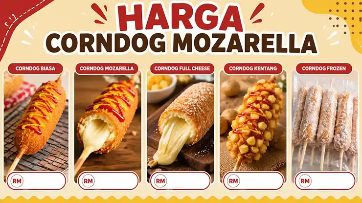 Harga Corndog Mozarella