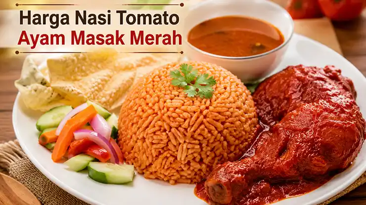 Harga Nasi Tomato Ayam Masak Merah