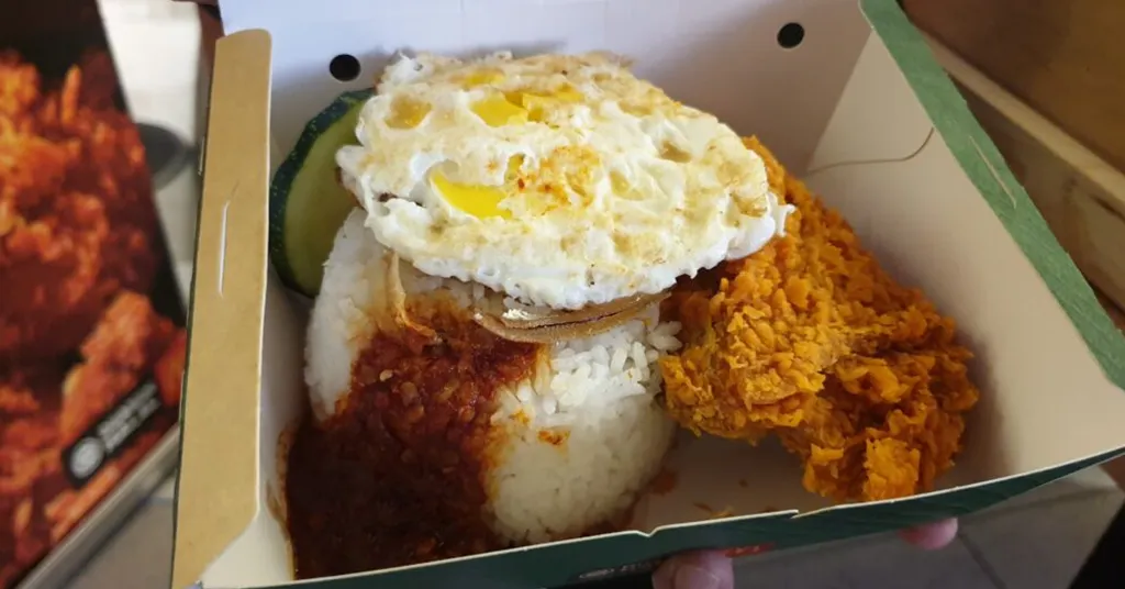 Kandungan Set Nasi Lemak McD