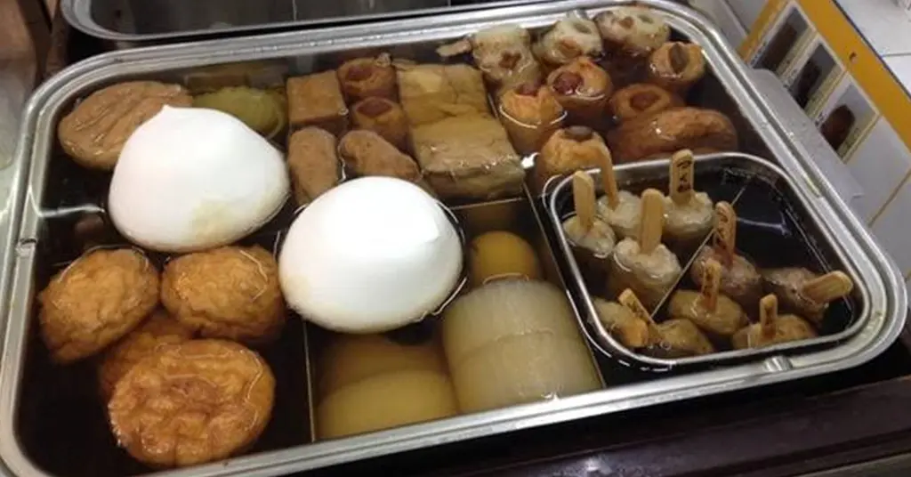 Pilihan Menu Oden Family Mart