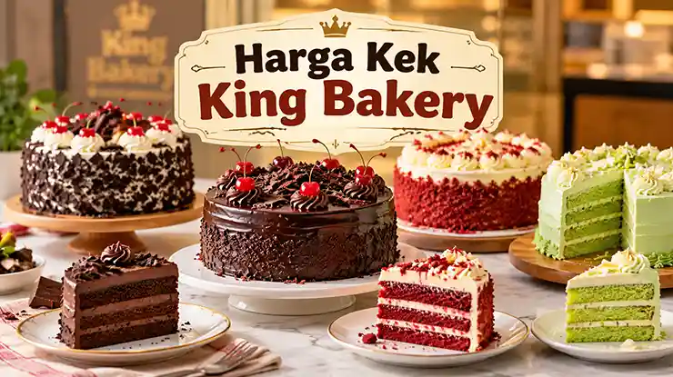 Harga Kek King Bakery